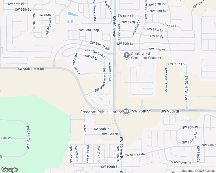 map of restaurants, bars, coffee shops, grocery stores, and more near 9275 Southwest 60th Court Road in Ocala