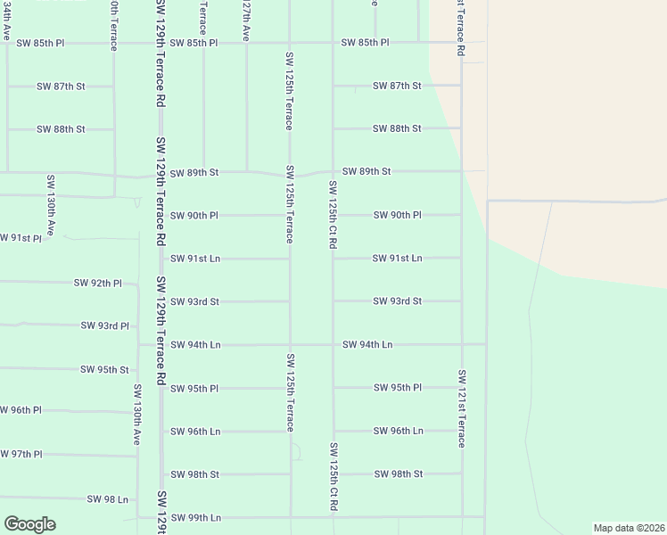 map of restaurants, bars, coffee shops, grocery stores, and more near 9200 Southwest 125th Court Road in Dunnellon