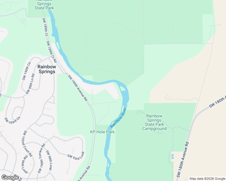 map of restaurants, bars, coffee shops, grocery stores, and more near 9067 Southwest 190th Avenue Road in Dunnellon