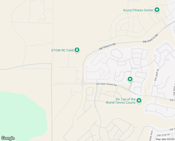 map of restaurants, bars, coffee shops, grocery stores, and more near 10589 Southwest 91st Street Road in Ocala
