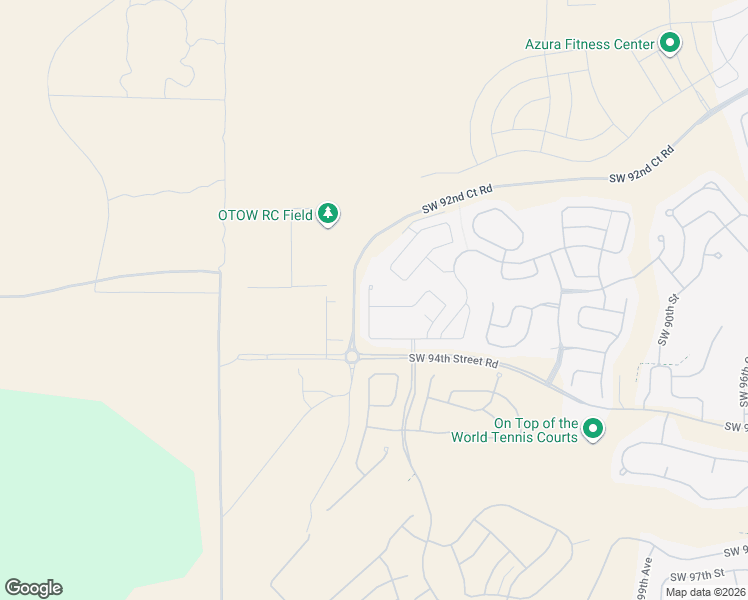 map of restaurants, bars, coffee shops, grocery stores, and more near 10589 Southwest 91st Street Road in Ocala