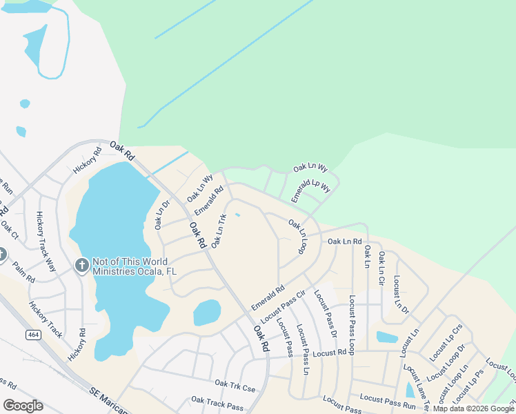 map of restaurants, bars, coffee shops, grocery stores, and more near 239 Emerald Road in Ocala