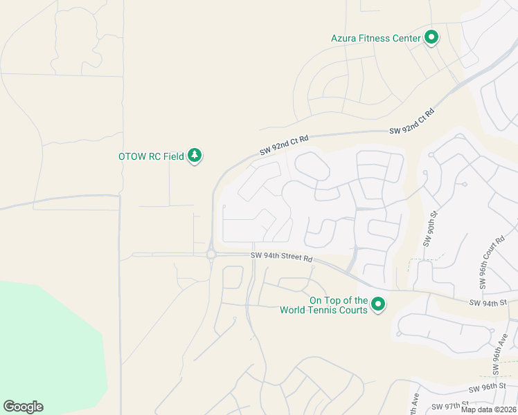 map of restaurants, bars, coffee shops, grocery stores, and more near 10434 SouthWest 89th Place in Ocala
