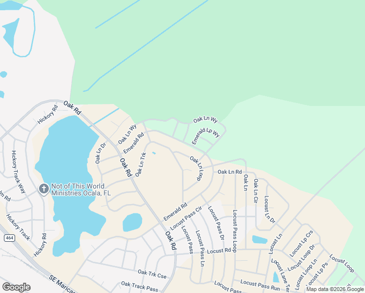 map of restaurants, bars, coffee shops, grocery stores, and more near 239 Emerald Road in Ocala