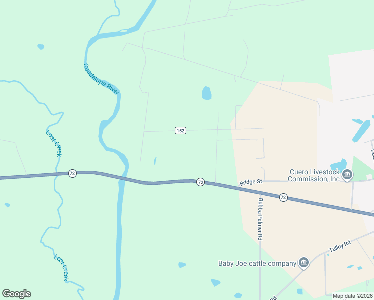 map of restaurants, bars, coffee shops, grocery stores, and more near 179 Mulberry Road in Cuero