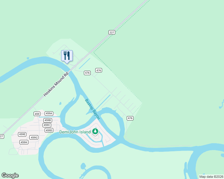 map of restaurants, bars, coffee shops, grocery stores, and more near 5009 1 Street in Freeport