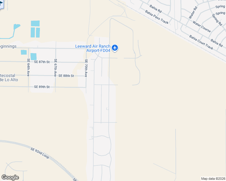 map of restaurants, bars, coffee shops, grocery stores, and more near 8927 Southeast 72nd Avenue in Ocala