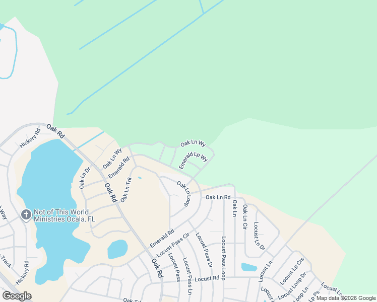 map of restaurants, bars, coffee shops, grocery stores, and more near 212 Emerald Loop Way in Ocala