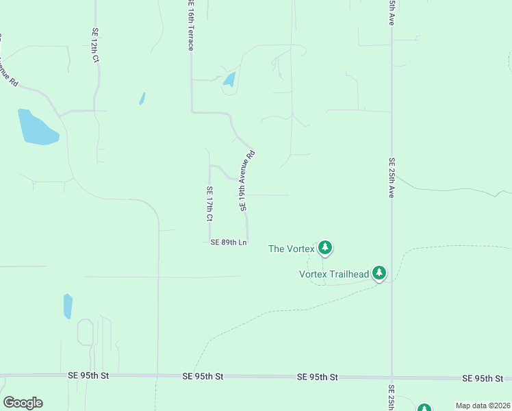 map of restaurants, bars, coffee shops, grocery stores, and more near 1928 Southeast 88th Street in Ocala
