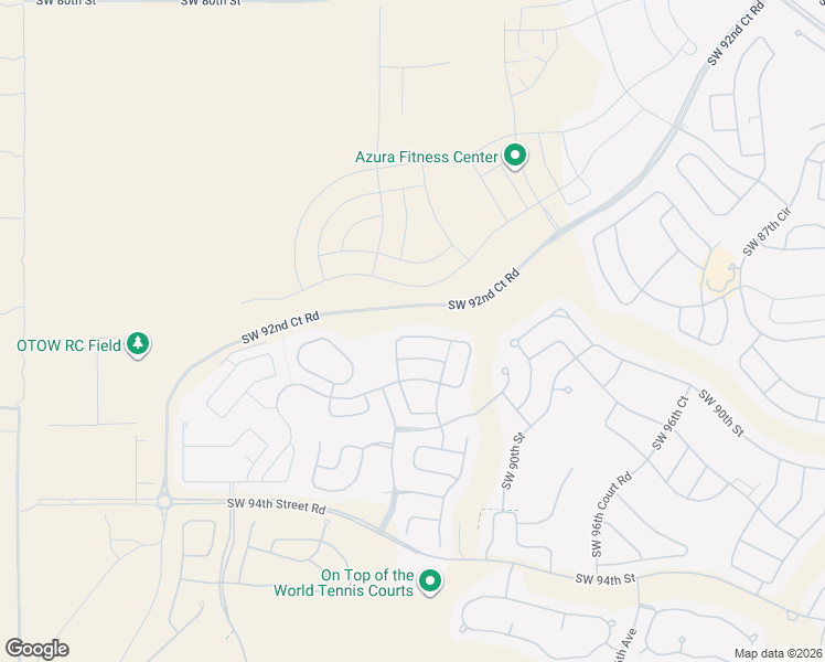 map of restaurants, bars, coffee shops, grocery stores, and more near 10031 Southwest 89th Loop in Ocala