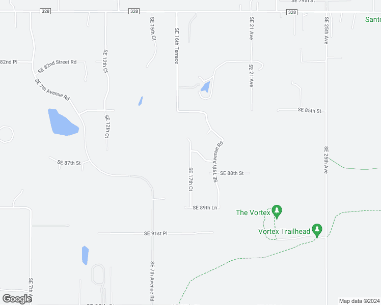 map of restaurants, bars, coffee shops, grocery stores, and more near 8677 Southeast 17th Court in Ocala