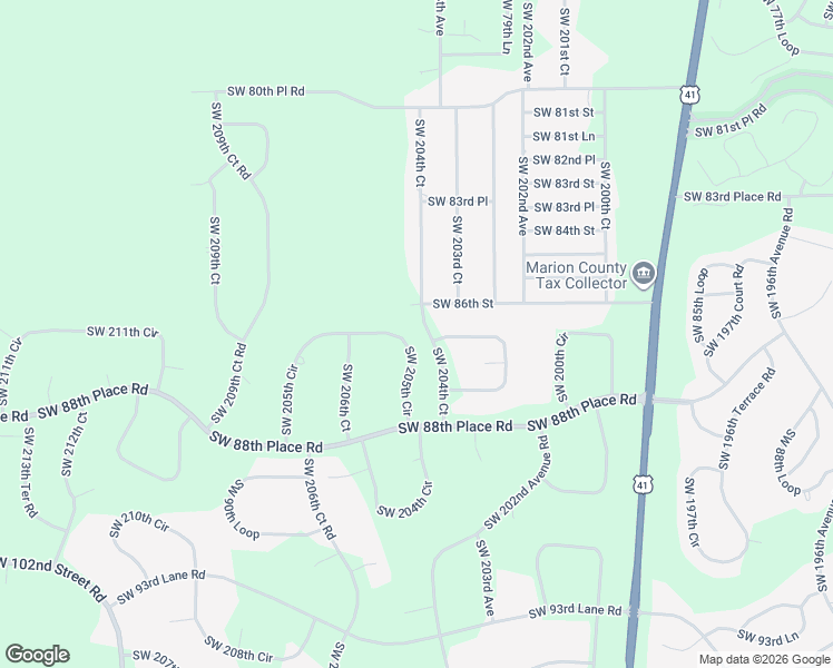 map of restaurants, bars, coffee shops, grocery stores, and more near 8695 Southwest 205th Circle in Dunnellon