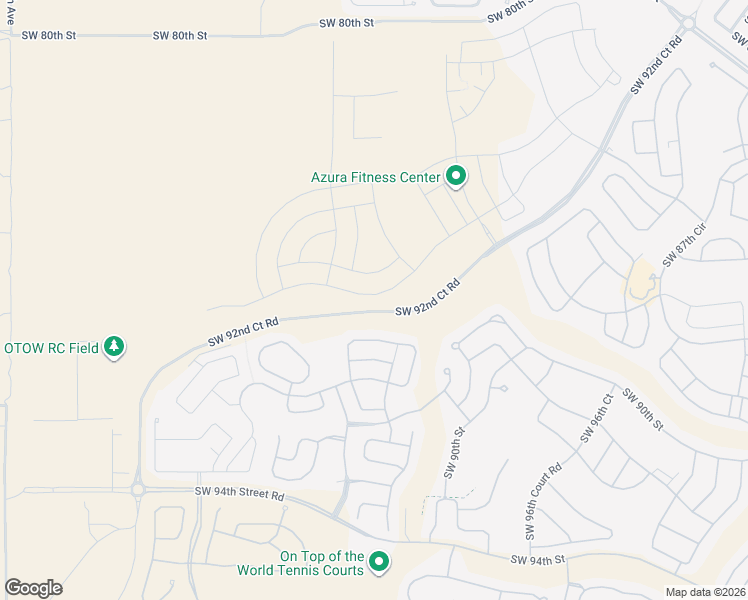 map of restaurants, bars, coffee shops, grocery stores, and more near 10031 Southwest 89th Loop in Ocala