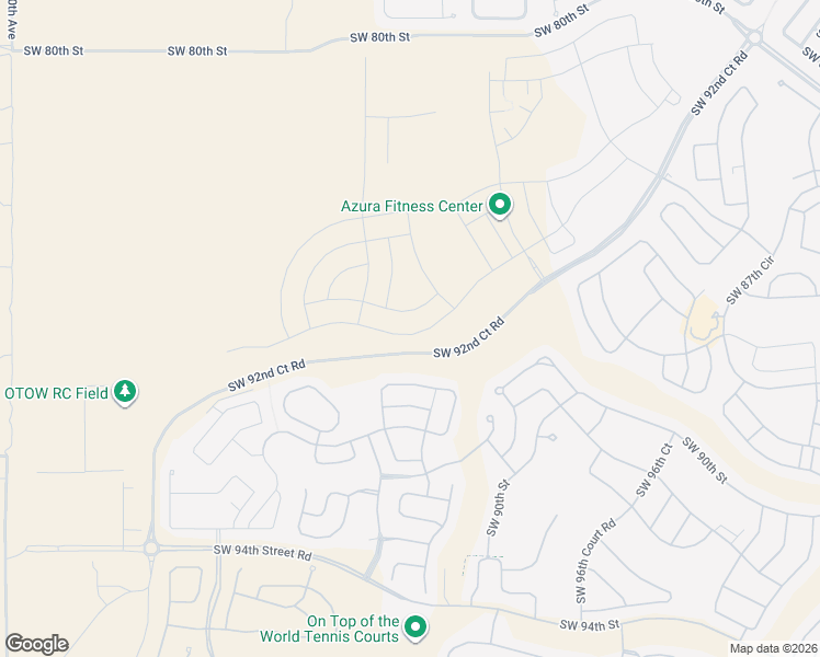 map of restaurants, bars, coffee shops, grocery stores, and more near 10031 Southwest 89th Loop in Ocala