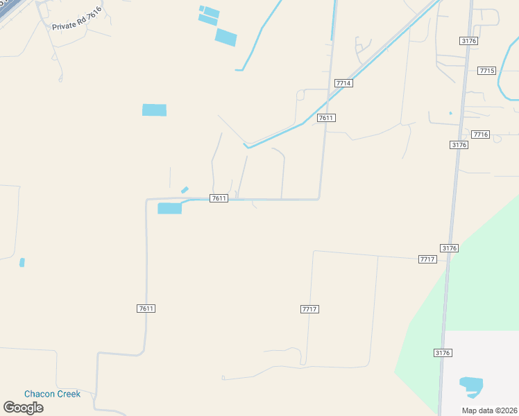 map of restaurants, bars, coffee shops, grocery stores, and more near 1129 County Road 7611 in Devine