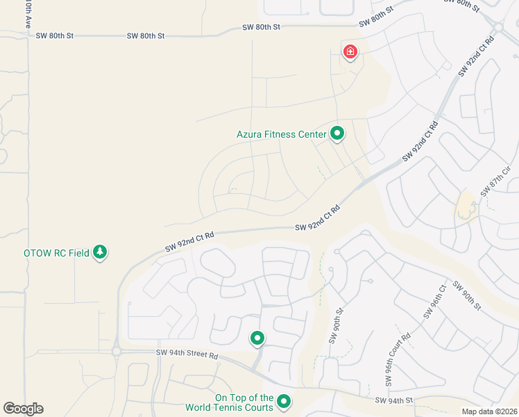 map of restaurants, bars, coffee shops, grocery stores, and more near 10031 Southwest 89th Loop in Ocala