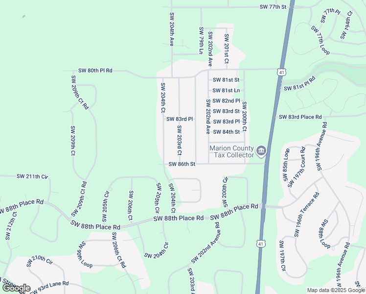 map of restaurants, bars, coffee shops, grocery stores, and more near 8503 Southwest 203rd Court in Dunnellon