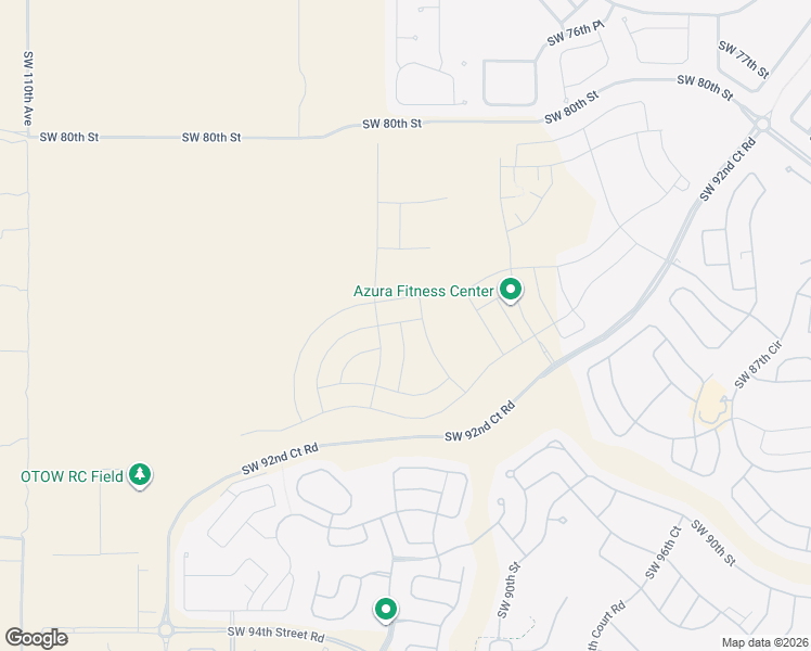 map of restaurants, bars, coffee shops, grocery stores, and more near 10031 Southwest 89th Loop in Ocala