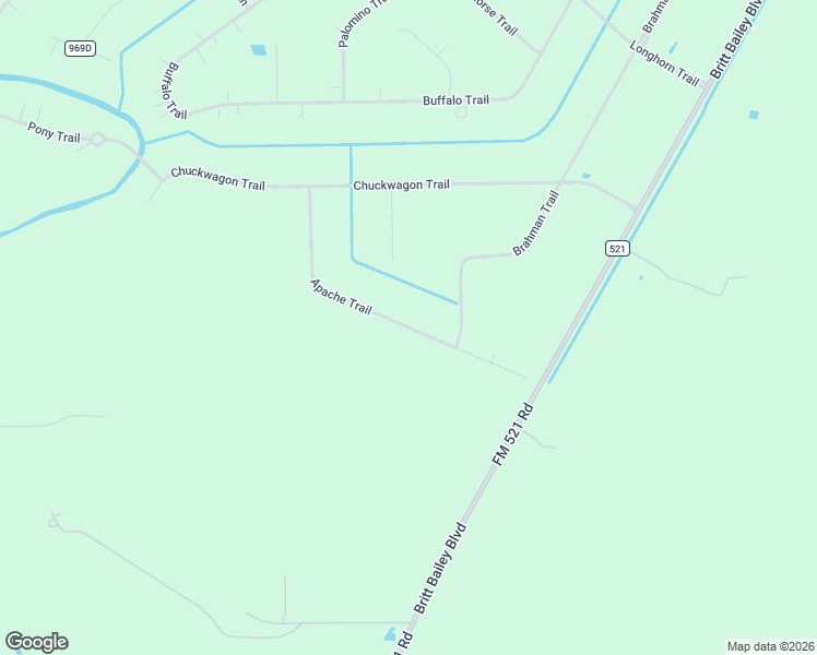 map of restaurants, bars, coffee shops, grocery stores, and more near 1760 Apache Trail in Angleton