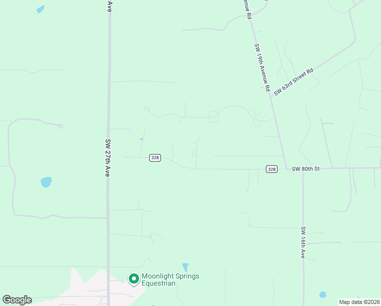 map of restaurants, bars, coffee shops, grocery stores, and more near 2215 Southwest 80th Street in Ocala