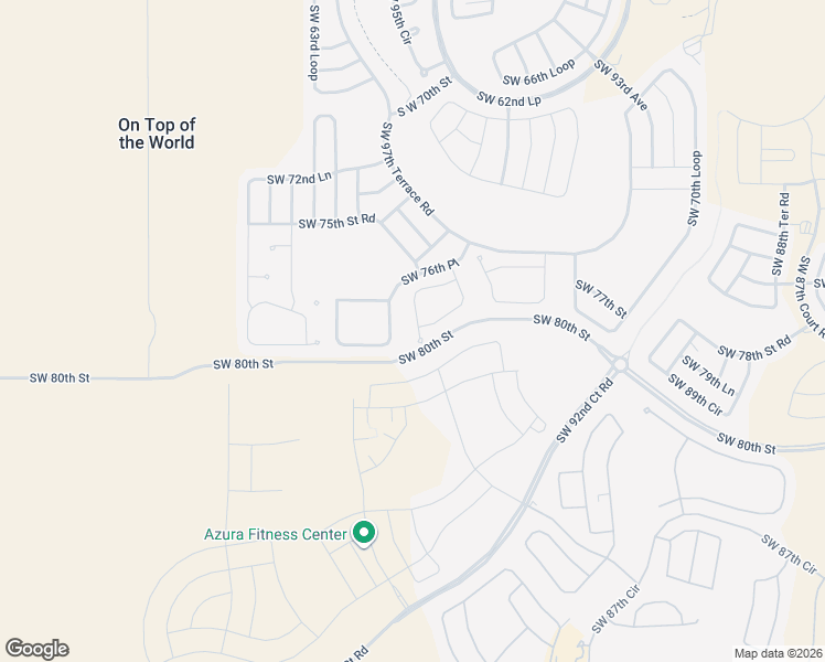 map of restaurants, bars, coffee shops, grocery stores, and more near 7755 Southwest 97th Circle in Ocala