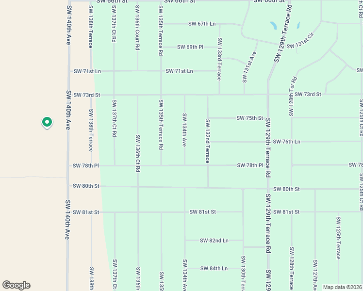 map of restaurants, bars, coffee shops, grocery stores, and more near 7595 Southwest 135th Terrace Road in Dunnellon
