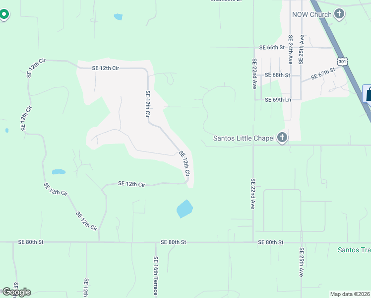 map of restaurants, bars, coffee shops, grocery stores, and more near 7110 SE 12th Cir in Ocala