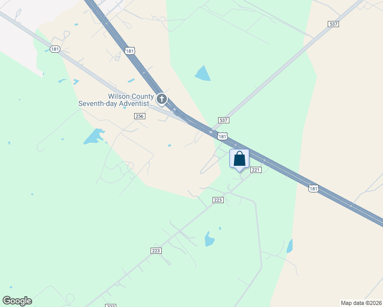 map of restaurants, bars, coffee shops, grocery stores, and more near 938 U.S. 181 in Floresville