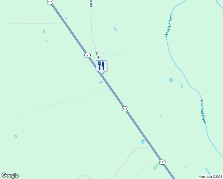 map of restaurants, bars, coffee shops, grocery stores, and more near 10940 Texas 111 in Edna
