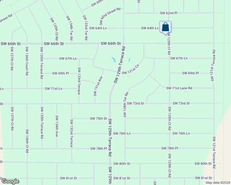 map of restaurants, bars, coffee shops, grocery stores, and more near 7135 Southwest 129th Terrace Road in Ocala