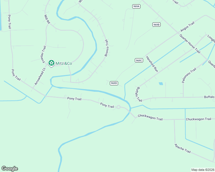 map of restaurants, bars, coffee shops, grocery stores, and more near 1249 Angus Court in Angleton