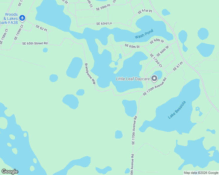 map of restaurants, bars, coffee shops, grocery stores, and more near 16791 Southeast 69 Lane in Ocklawaha
