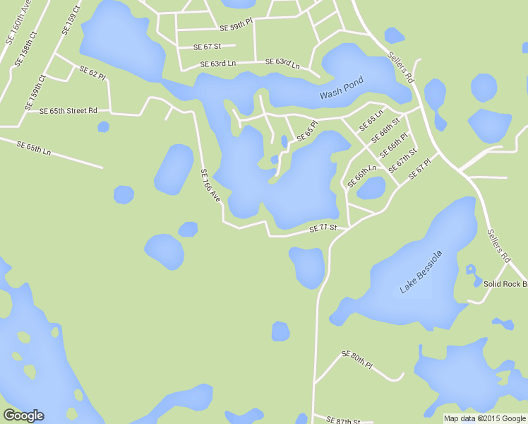 map of restaurants, bars, coffee shops, grocery stores, and more near 16791 Southeast 69 Lane in Ocklawaha