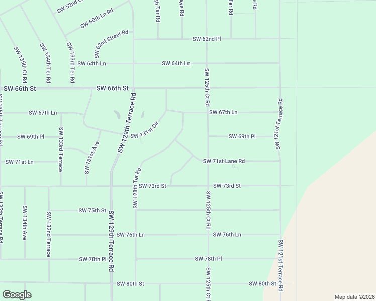 map of restaurants, bars, coffee shops, grocery stores, and more near 12589 Southwest 71st Lane Road in Ocala