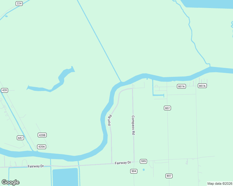 map of restaurants, bars, coffee shops, grocery stores, and more near 619 Port Road in Angleton