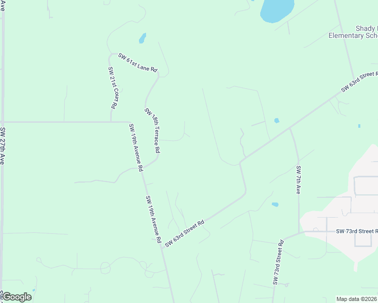 map of restaurants, bars, coffee shops, grocery stores, and more near 6709 Southwest 17th Terrace Road in Ocala