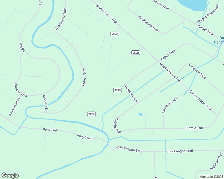 map of restaurants, bars, coffee shops, grocery stores, and more near 1044 Angus Trail in Angleton