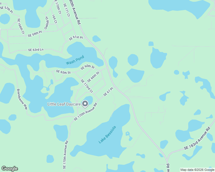 map of restaurants, bars, coffee shops, grocery stores, and more near 17454 Southeast 67th Street in Ocklawaha