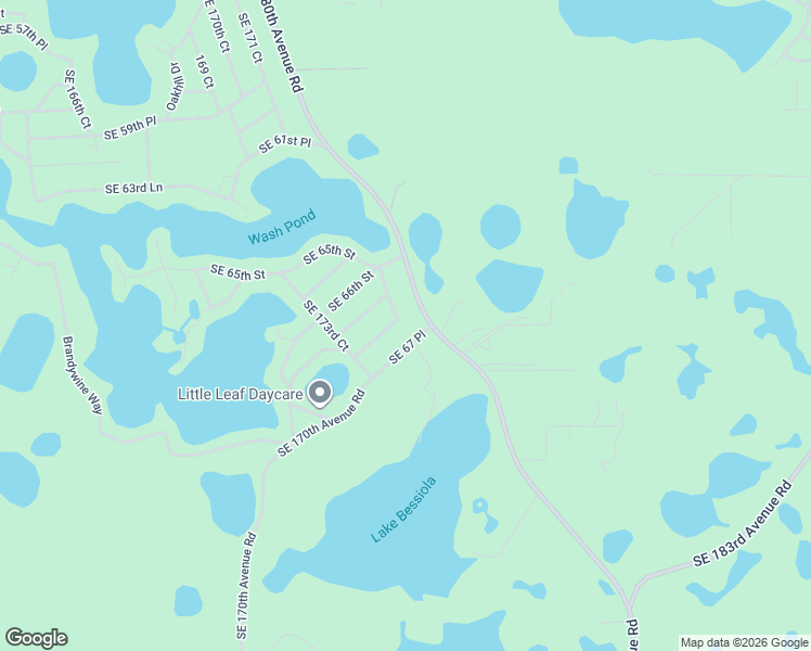 map of restaurants, bars, coffee shops, grocery stores, and more near 17454 Southeast 67th Street in Ocklawaha