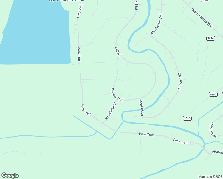 map of restaurants, bars, coffee shops, grocery stores, and more near 1238 Frontier Trail in Angleton