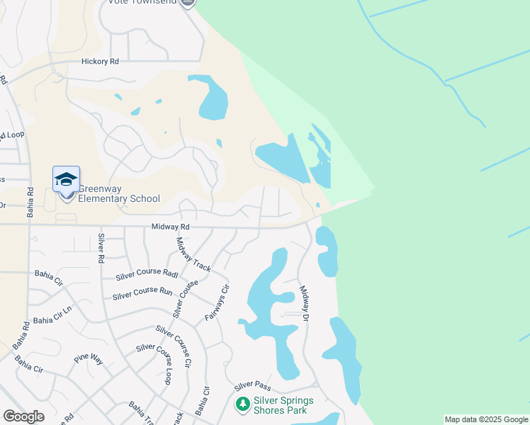 map of restaurants, bars, coffee shops, grocery stores, and more near 3 Sunrise Drive in Ocala