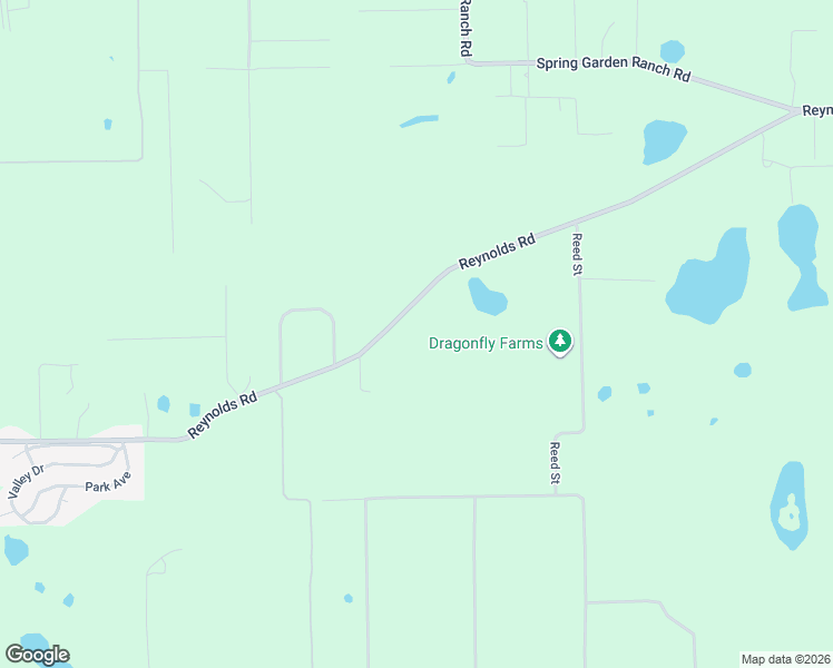 map of restaurants, bars, coffee shops, grocery stores, and more near 1501-1599 Reynolds Road in De Leon Springs
