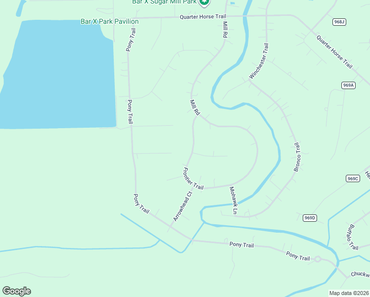 map of restaurants, bars, coffee shops, grocery stores, and more near 1156 Frontier Trail in Angleton