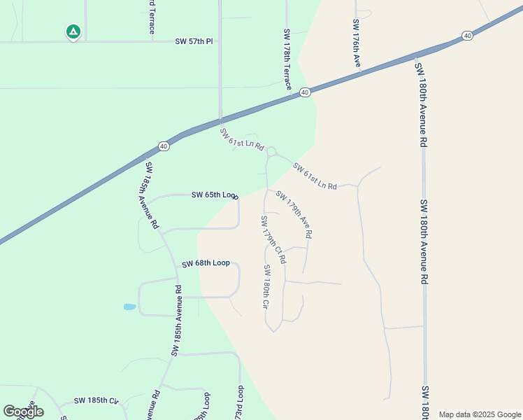 map of restaurants, bars, coffee shops, grocery stores, and more near 6656 Southwest 179th Court Road in Dunnellon