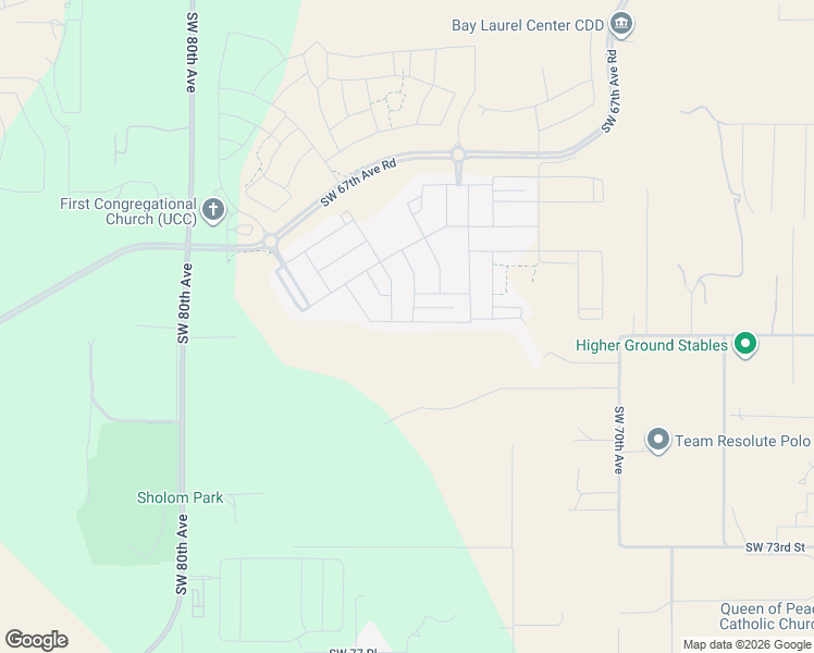 map of restaurants, bars, coffee shops, grocery stores, and more near 6855 Southwest 70th Avenue in Ocala