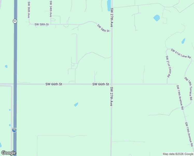 map of restaurants, bars, coffee shops, grocery stores, and more near 2883 Southwest 66th Street in Ocala
