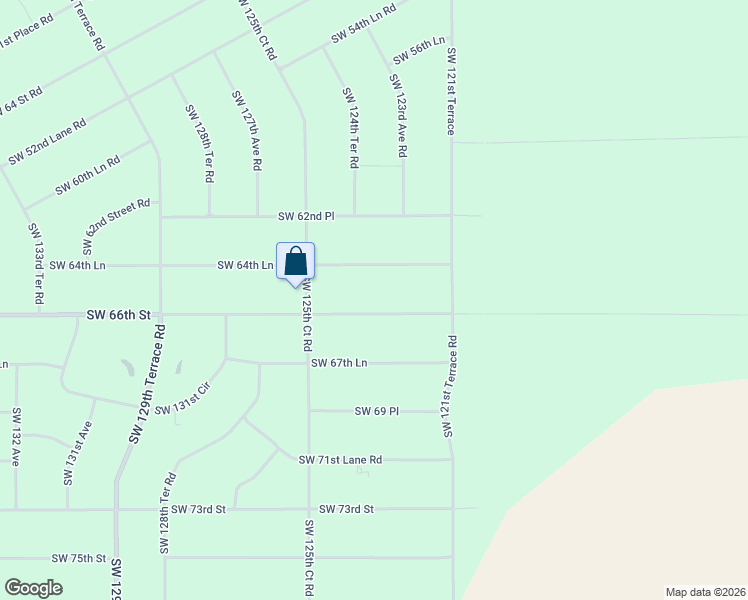 map of restaurants, bars, coffee shops, grocery stores, and more near 12220 Southwest 64th Lane in Ocala