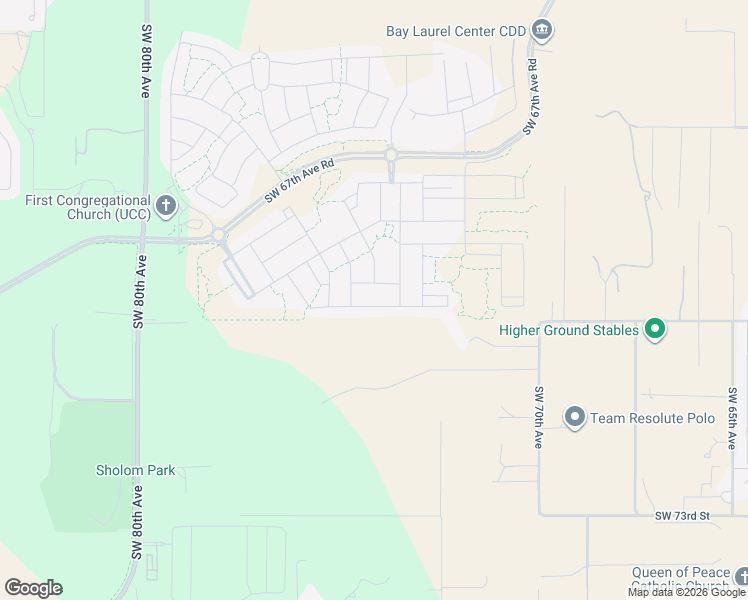 map of restaurants, bars, coffee shops, grocery stores, and more near 7957 Southwest 72nd Court in Ocala