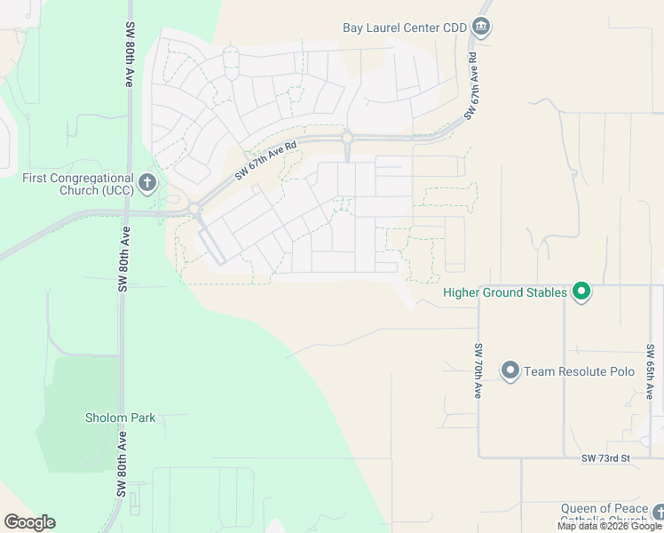 map of restaurants, bars, coffee shops, grocery stores, and more near 7957 Southwest 72nd Court in Ocala