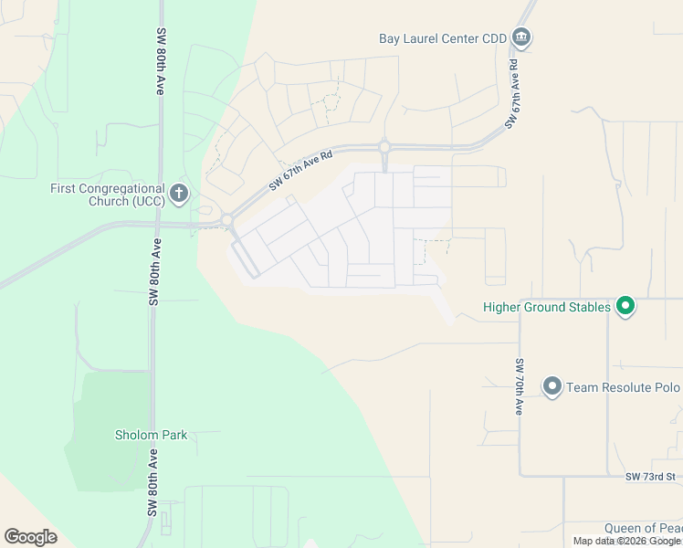 map of restaurants, bars, coffee shops, grocery stores, and more near 7957 Southwest 72nd Court in Ocala